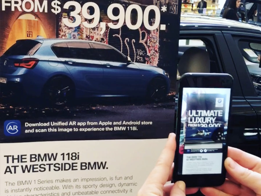 Westside BMW – Augmented Reality Pull Up Banners